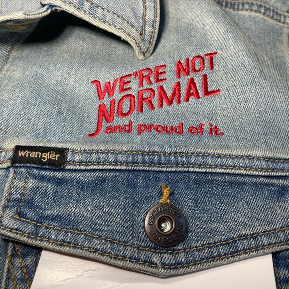 Wrangler Blue Denim Jacket NEW - Picture 2 of 7